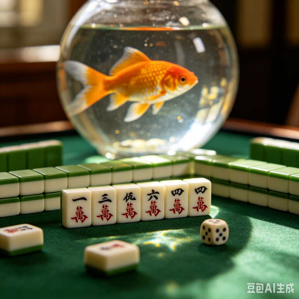 stylish text mahjong set