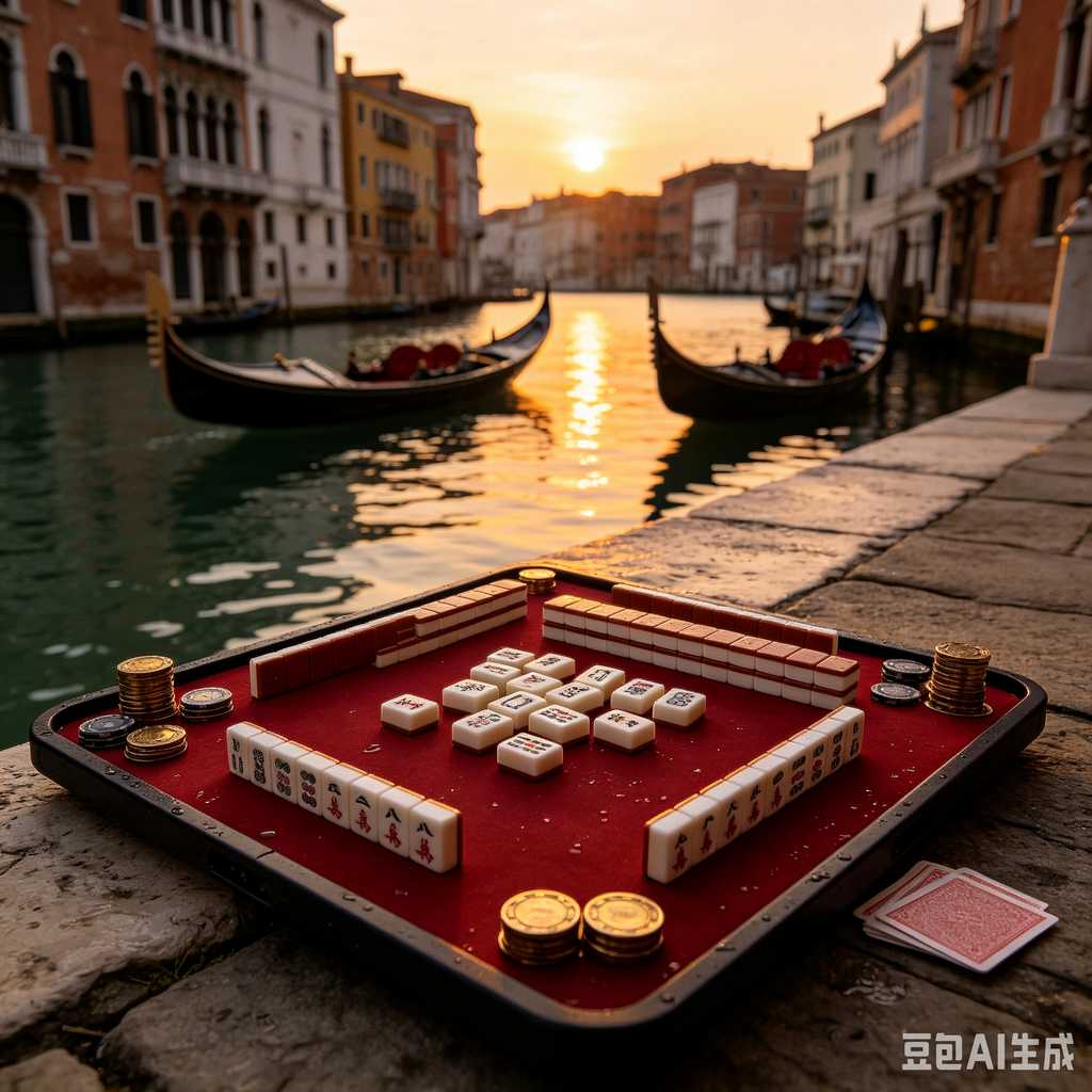 metallic finish mahjong set