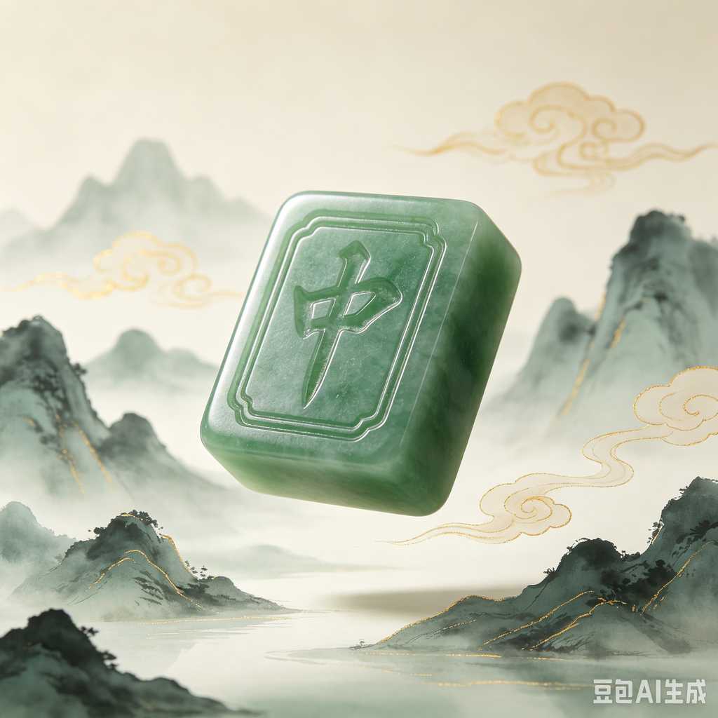 wear resistant print mahjong set
