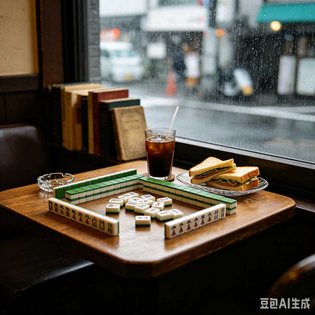 scratch resistant print mahjong set